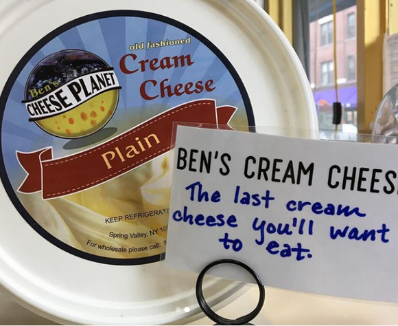 Ben's Cream Cheese ($10.99/lb.)
