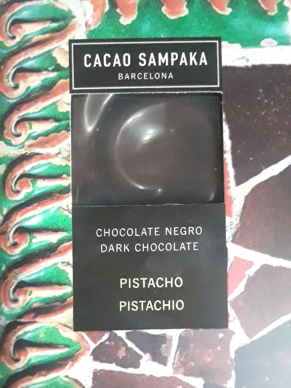Cacao Sampaka Dark Chocolate w/ Pistachio