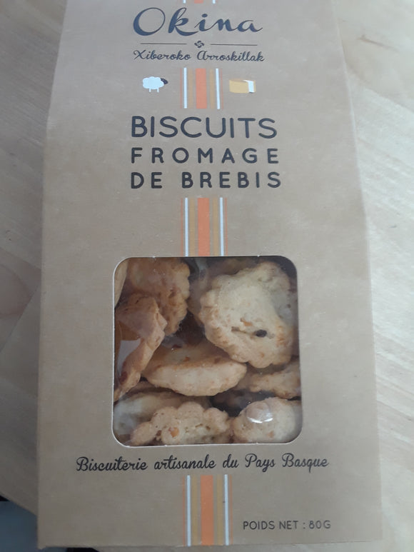 Biscuits fromage de Brebis Ossau Iraty