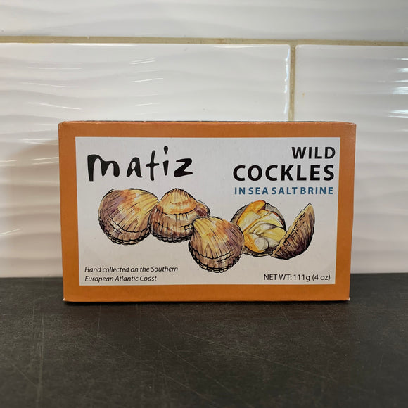 Matiz Wild Cockles in Sea Salt Brine