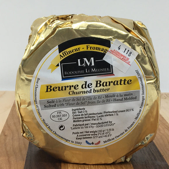 Beurre de Baratte Churned Salted French Butter
