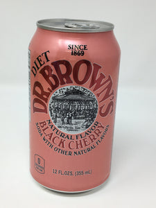 Dr. Brown's Diet Black Cherry Soda ($1.25)