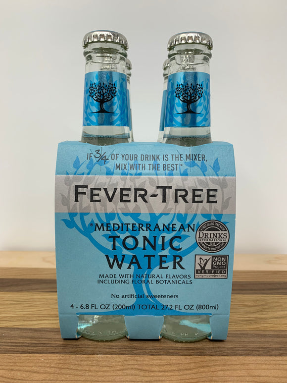 Fever Tree Mediterranean Tonic Water 4-Pack