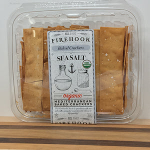 Firehook Sea Salt Baked Crackers