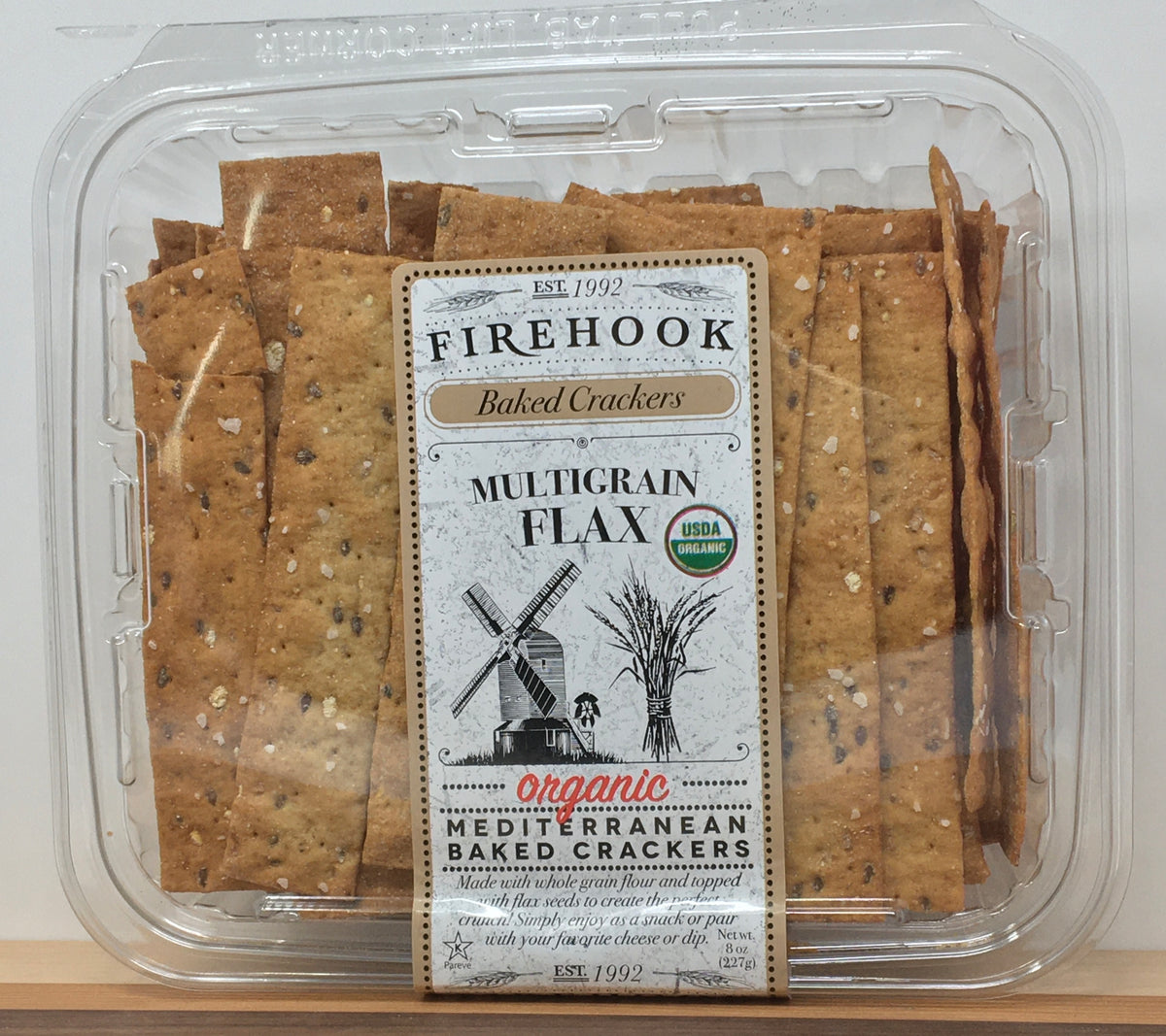 Firehook Crackers Firehook Multigrain Flax Baked Crackers – Stand Alone Cheese