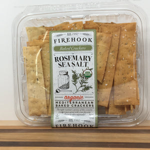 Firehook Rosemary Sea Salt Baked Crackers