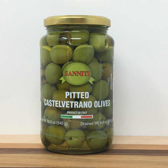 Sannitti Pitted Castelvetrano Olives