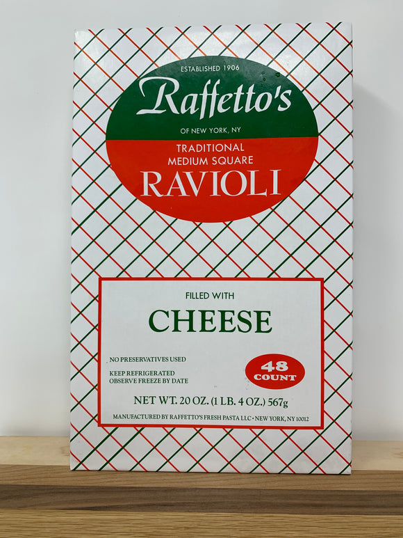 Raffetto's Cheese Ravioli