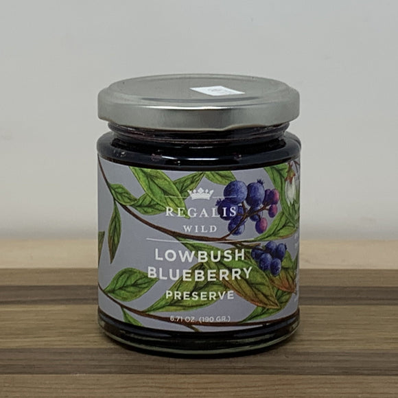 Regalis Wild Lowbush Blueberry Preserve
